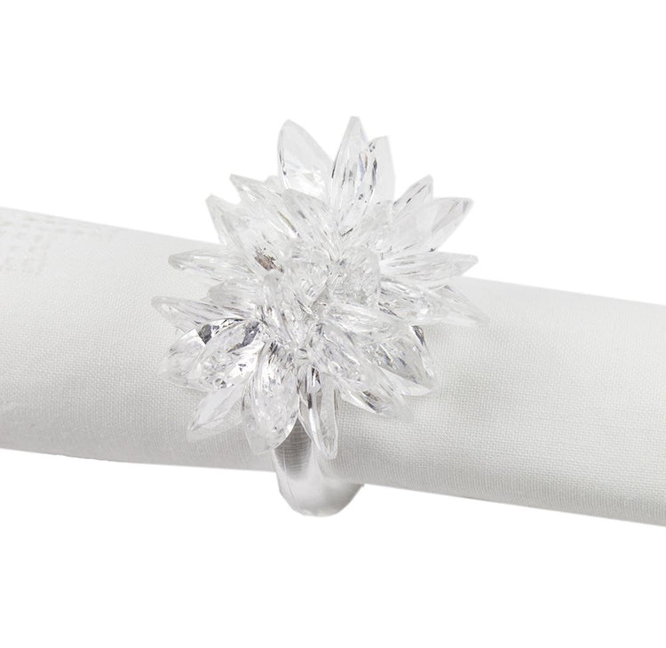 Crystal Design Collection Napkin Rings