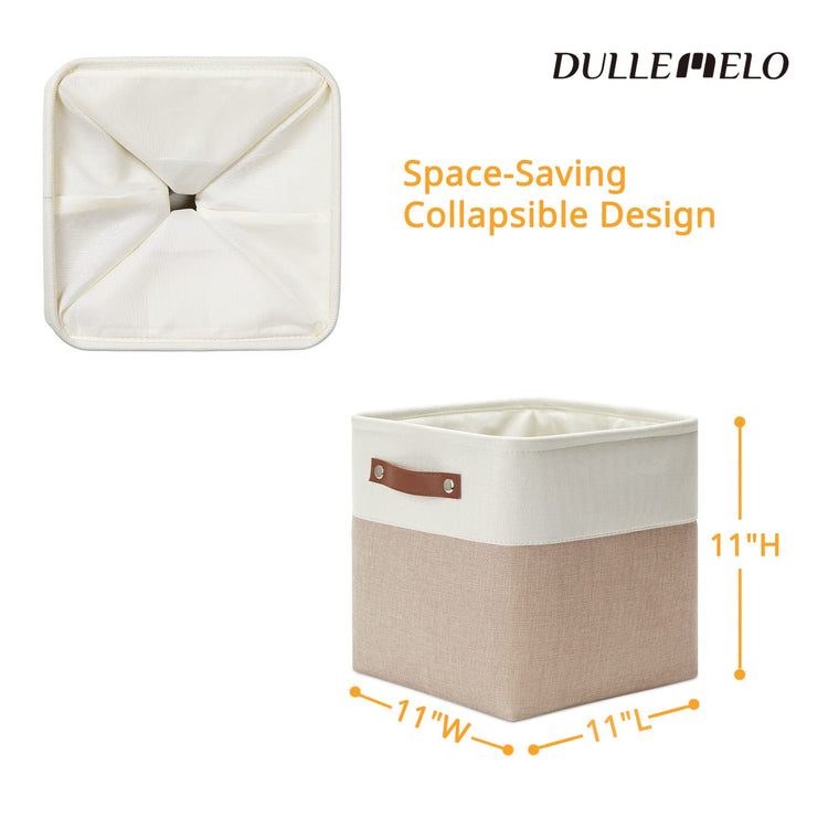 11 inch Cube Storage Bins (4 Count)