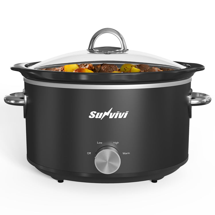 Small Slow Cooker 4QT