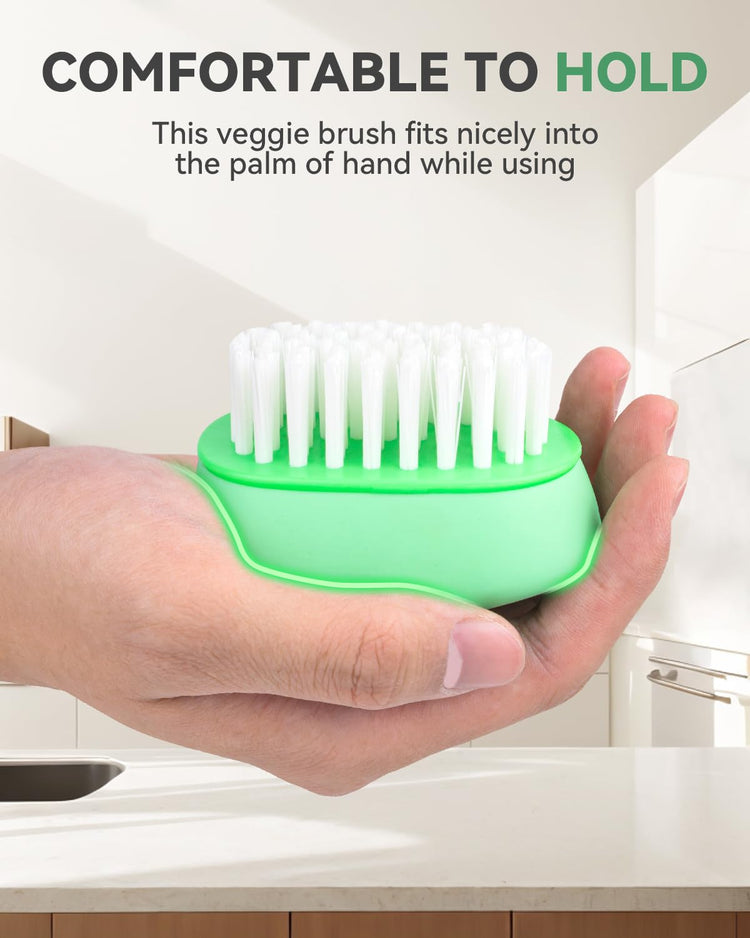 Vegetable Brush Scrubber for Food (2 Count)