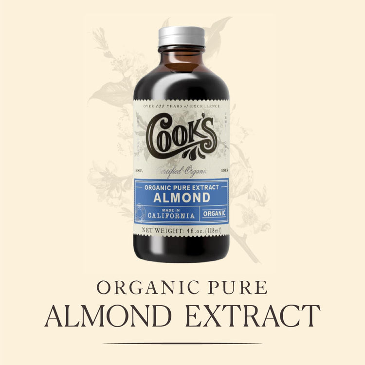 Organic Pure Almond Extract (128 Fl Oz)