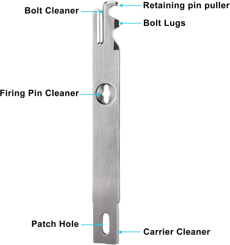 Raiseek BCG Carbon Scraper Cleaning