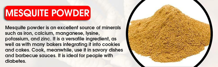 Mesquite Powder USDA Certified Non GMO, Vegan Protein Superfood Natural Fiber - Perfect for Smoothies and Baking 16 Ounces (1 Pound (Pack of 2)) - Nestoria