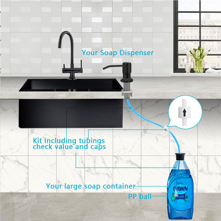 Soap Dispenser for Kitchen Sink