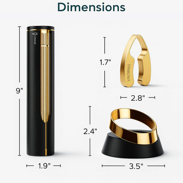 VINOWAKE Openero Electric Wine Opener By LINKSTYLE