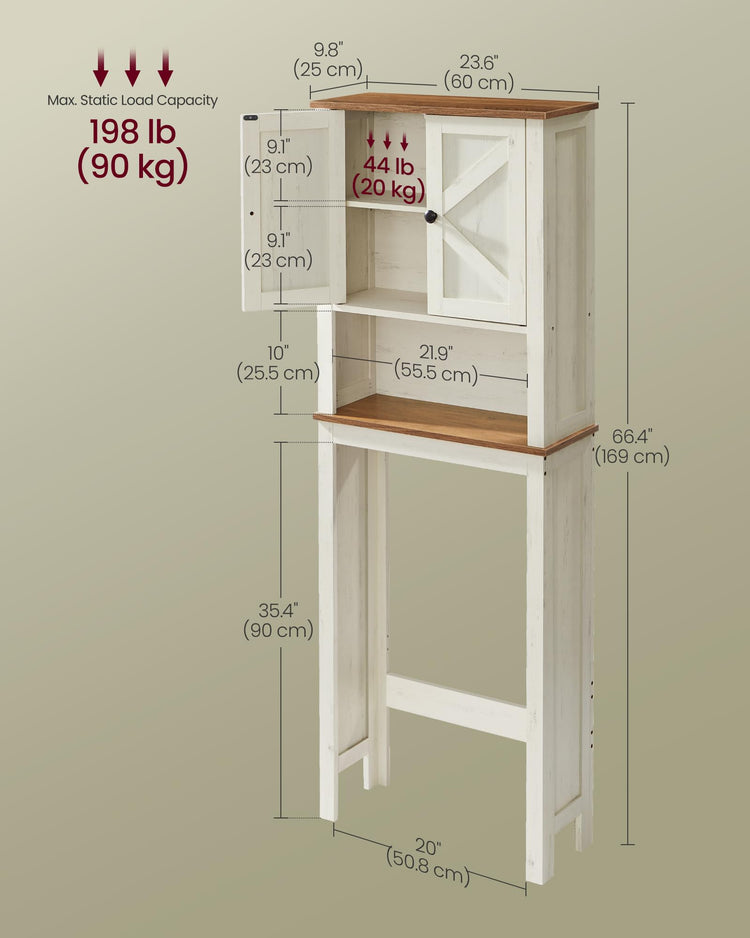 Over the Toilet Storage Cabinet