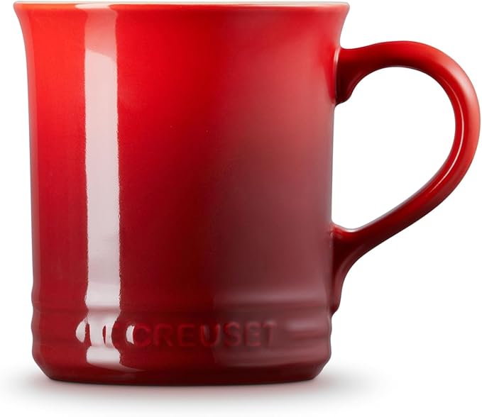 Le Creuset Stoneware Vancouver Mug, 14 oz., Cerise