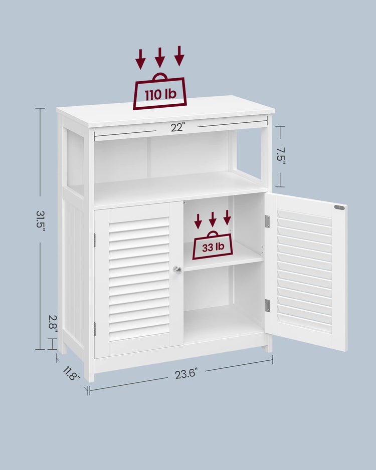 Bathroom Floor Cabinet