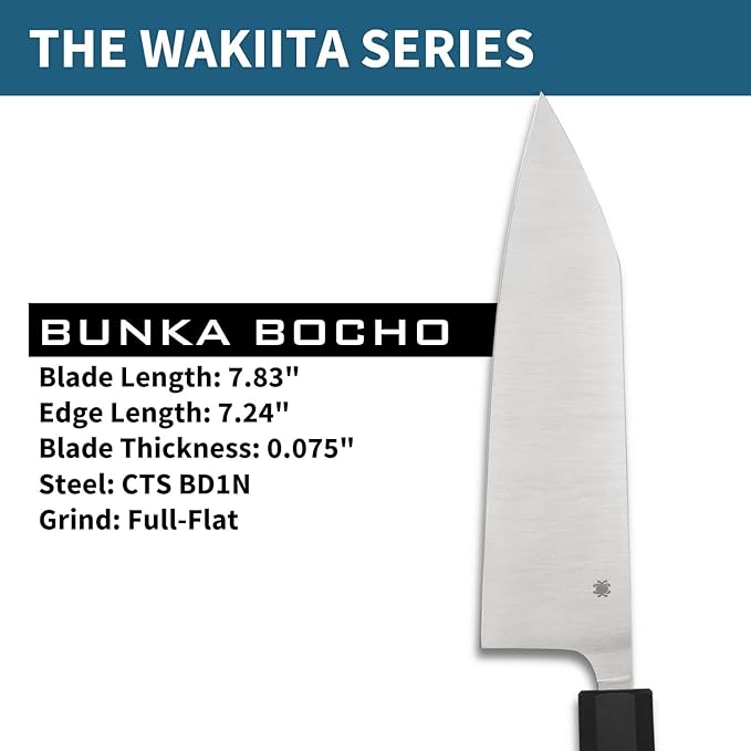 Spyderco Murray Carter Premium Kitchen Knives - Highly Refined Signature Japanese Knives for Culinary Professionals