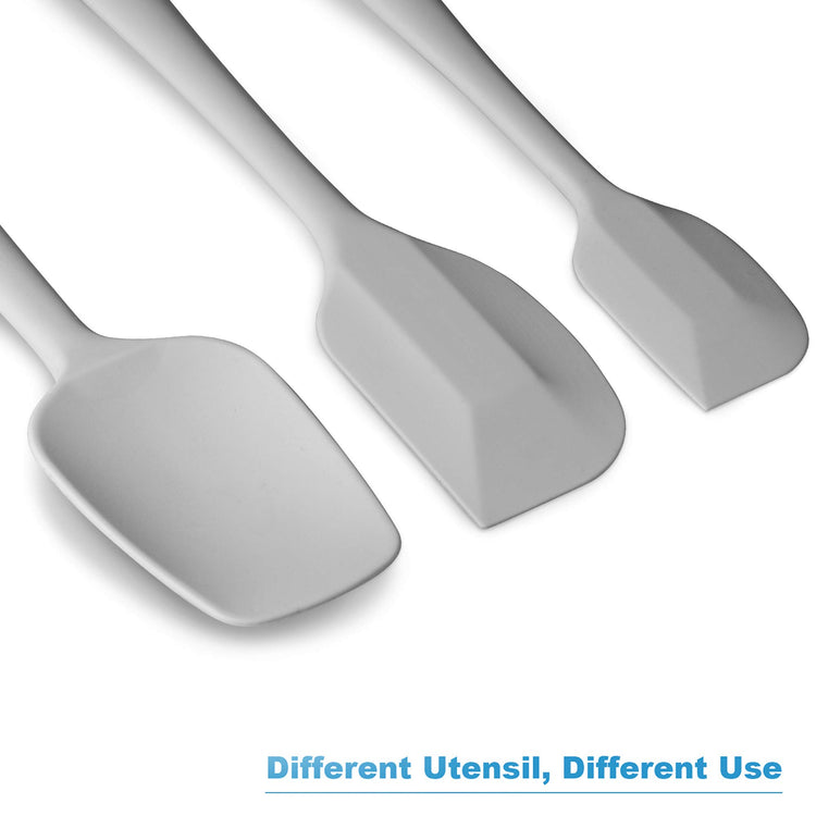 3 Piece Silicone Spatula Set