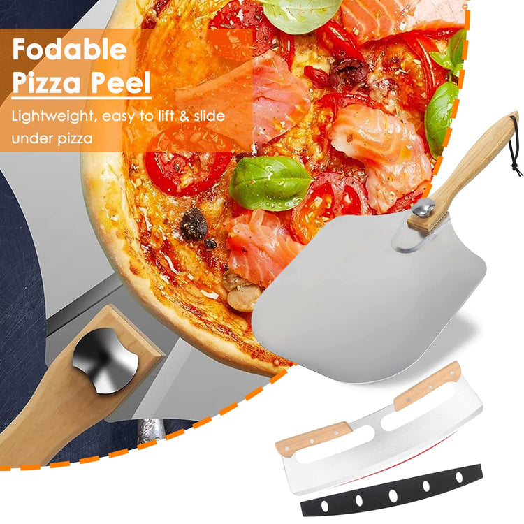 Aluminum Metal Pizza Peel 12 x 14 Inch