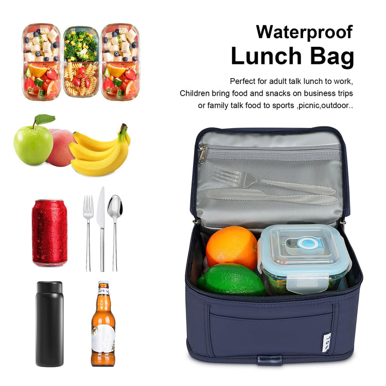 NOL Mini Insulated Lunch Bag for Women Men Kids