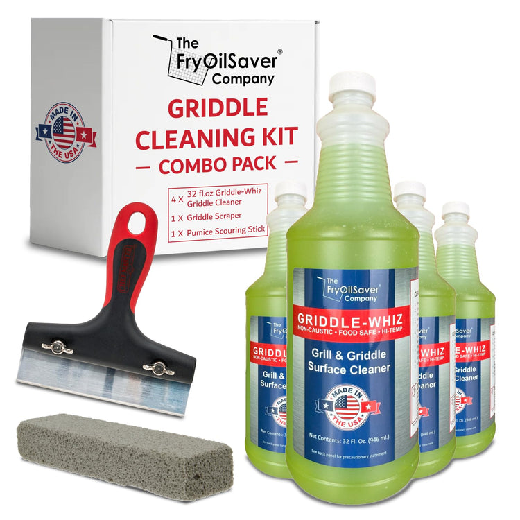 Griddle Whiz Flat Top Grill Cleaning Kit (128 Fl Oz)