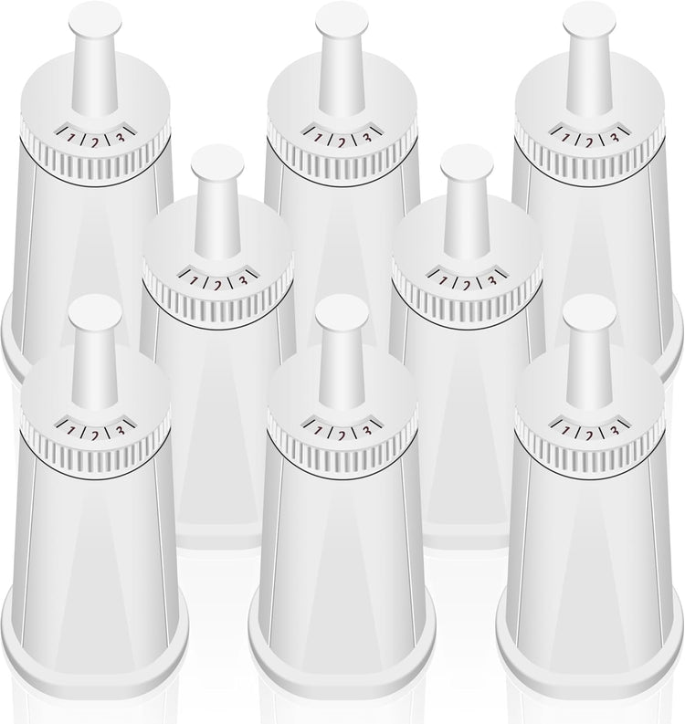 8 Pack Replacement Water Filter for Breville Espresso Machine Barista Touch Bes880, Barista Pro BES878, Oracle Touch BES990, Oracle BES980, Dual Boiler BES920 Bambino ClaroSwiss Sage by Funmit