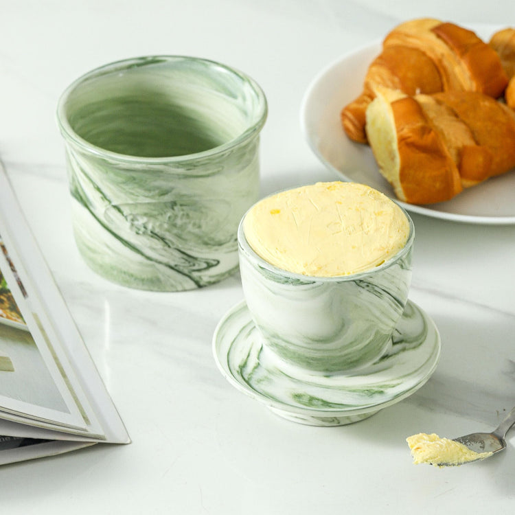 Ceramic Butter Crock