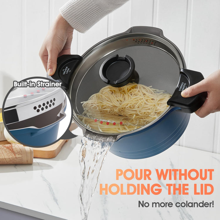 5qt Pasta Pot with Strainer Lid