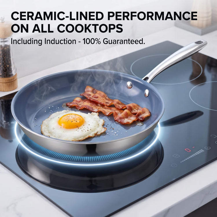8 Inch Ceramic Frying Pan Skillet