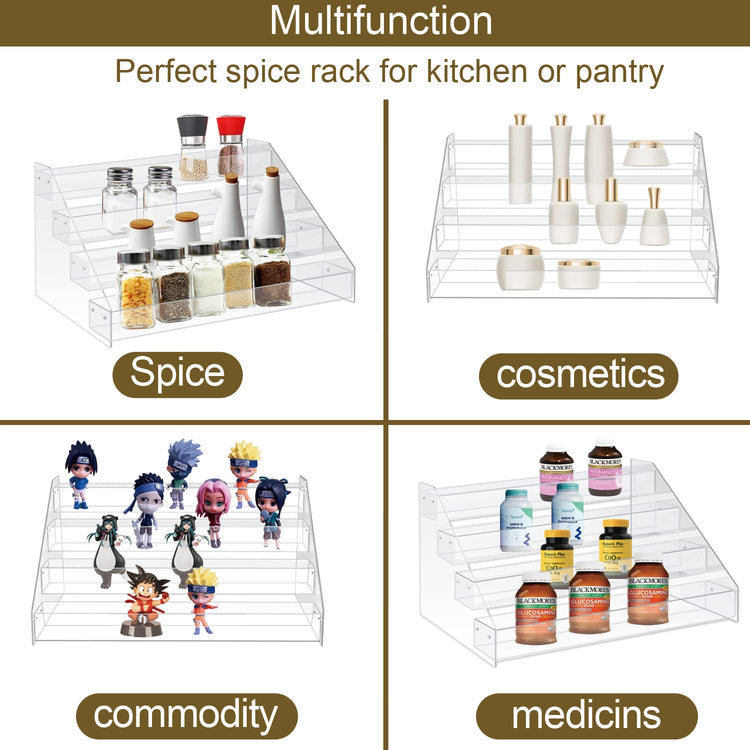 Spice Rack Organizer For Cabinet