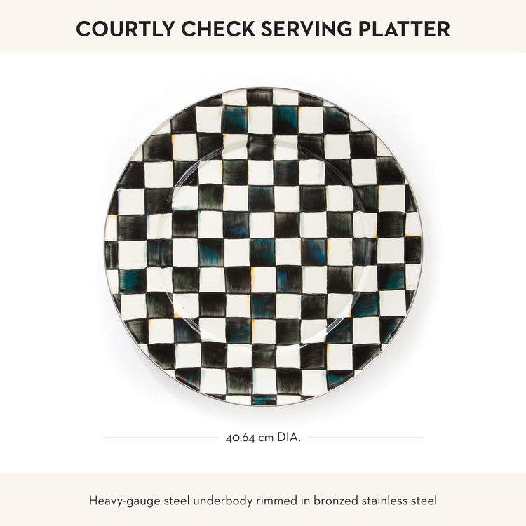 Enamel Serving Platter