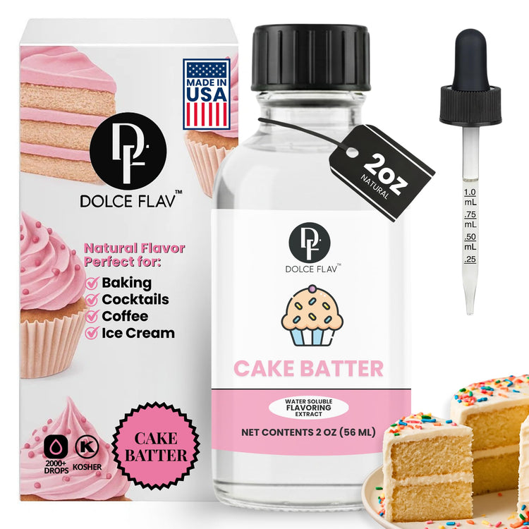 Natural Cake Batter Extract (2 Fl Oz)