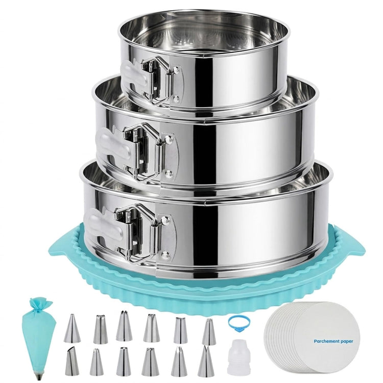 Springform Pan Set for Baking (3 Count)