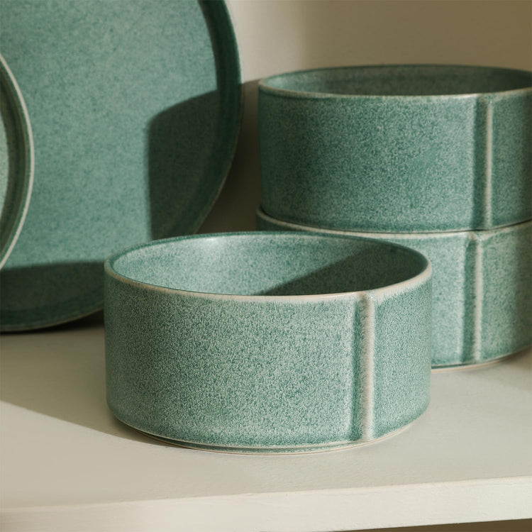Bao 12 Piece Dinnerware Set Stoneware