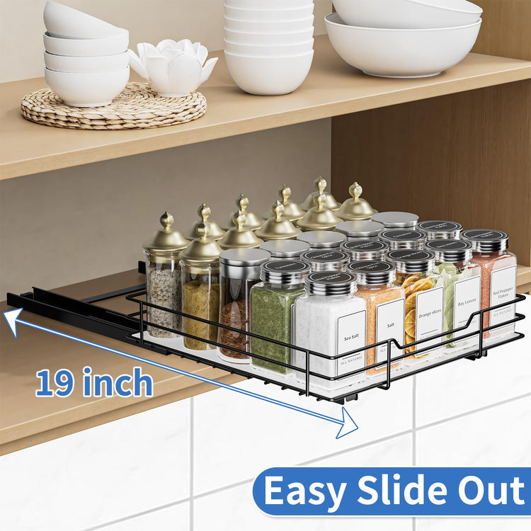 Pull Out Spice Rack