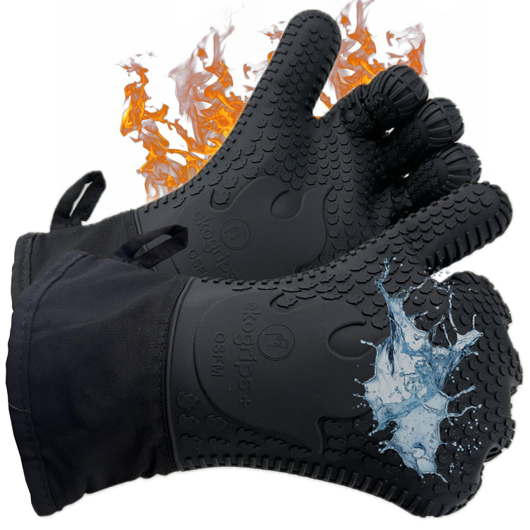 Ekogrips Plus Oven Gloves with Fingers (2 Count)