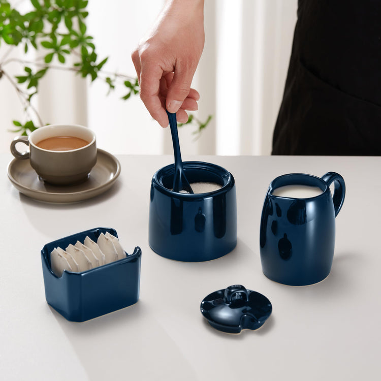 Sugar and Creamer Set (3 Count)