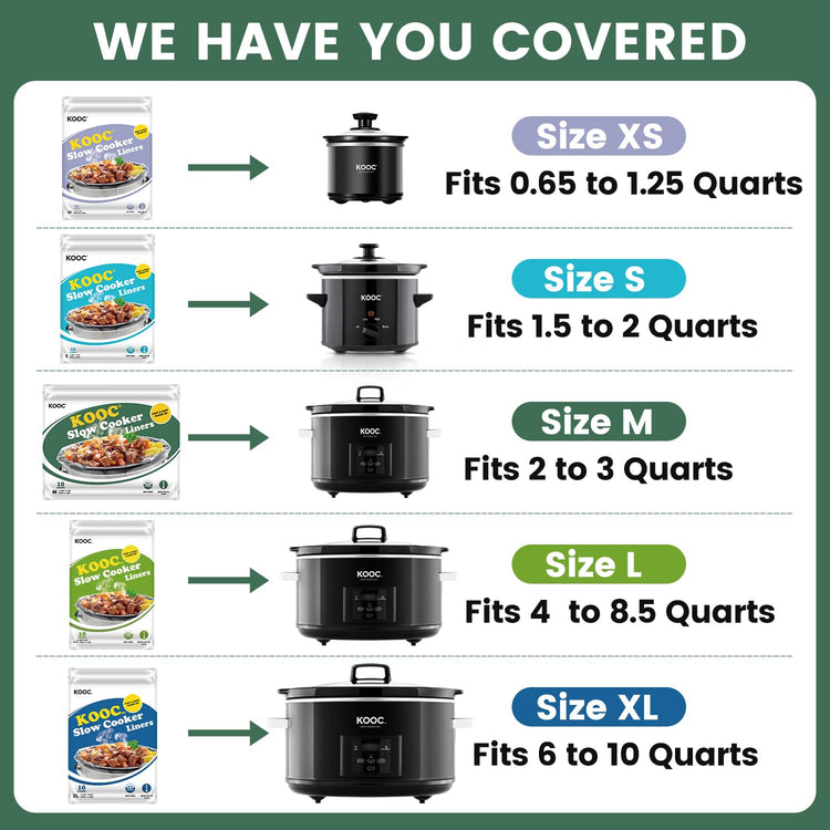 10 Count Slow Cooker Liners