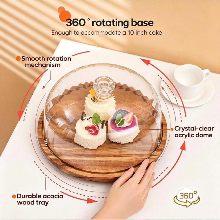 Cake Stand with Lid