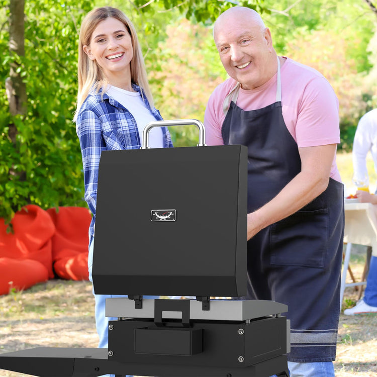 Upgraded Griddle Hinged Lid for Blackstone 17" Tabletop Grills