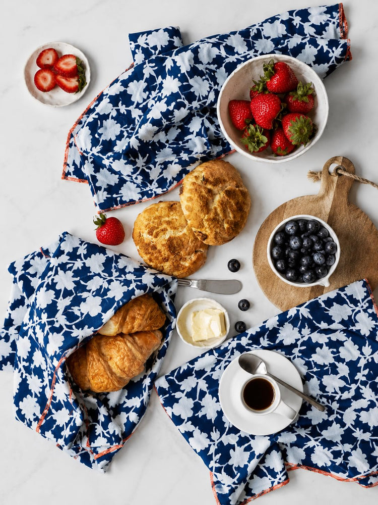 Printed Kitchen Dish Bar and Tea Towels Cotton (6 Count)