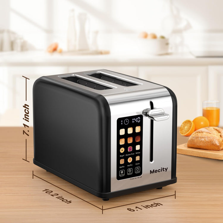 2 Slice Touch Screen Toaster