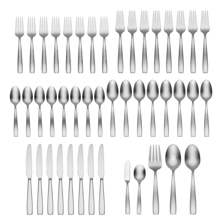 Everdine 45 Piece Everyday Flatware