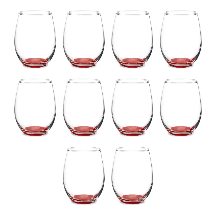 Stemless Wine Glasses in Bulk by ARC Perfection (10 Count)