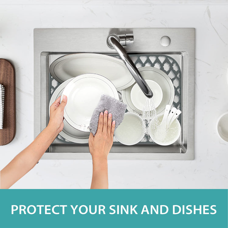 Silicone Kitchen Sink Protectors Mats