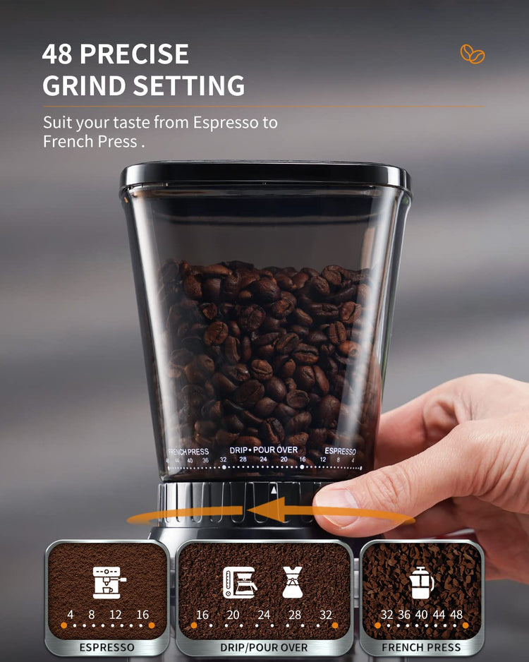 Professional Conical Burr Coffee Grinder