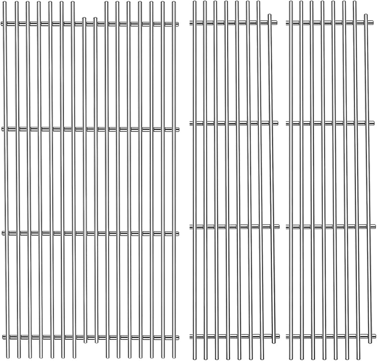 s911-1 Stainless Steel Grid grates Replacement for Viking VGBQ 30 in T, VGBQ 41 in T and VGBQ 53 in T Series VGBQ300T,VGBQ0302T, VGBQ3002RT, VGBQ4103RT Gas Grill 23-1/4"
