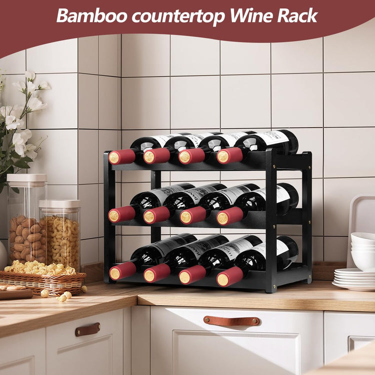 Bamboo Wine Rack