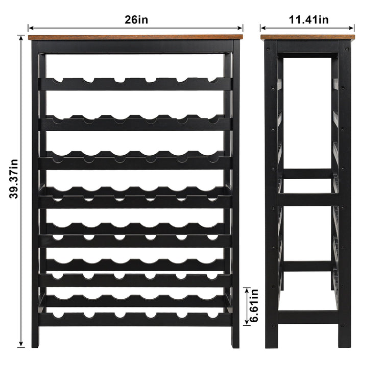 42 Bottles Bamboo Wine Rack (42 Count)