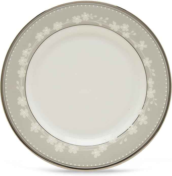 Lenox Bellina Bone China Platinum Banded Butter Plate