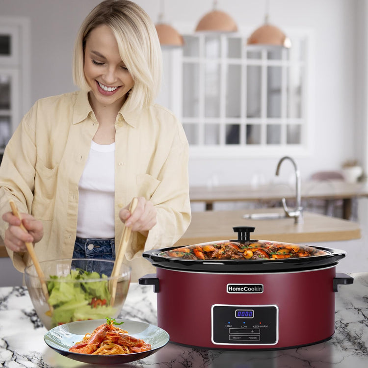 6 Quart Programmable Slow Cooker