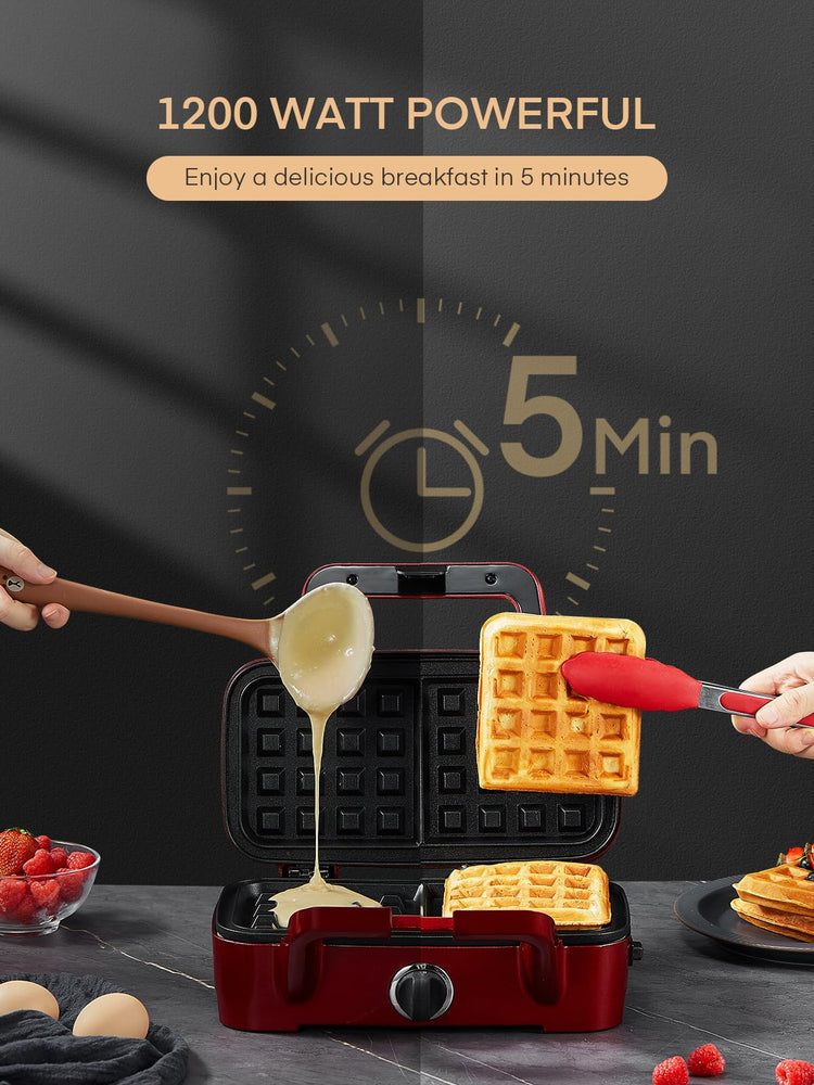 3 in 1 Waffle Maker Sandwich Panini Press
