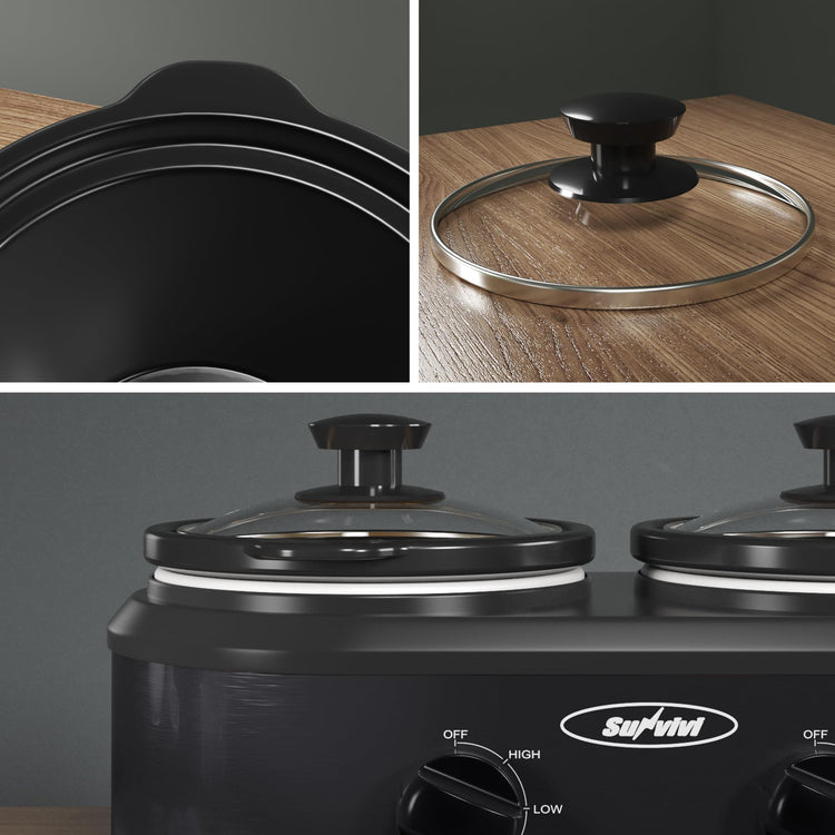Double Slow Cooker