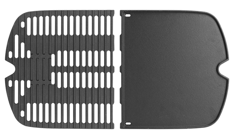 Grill Grate & Griddle Combo Kit for Weber Traveler Portable Grills