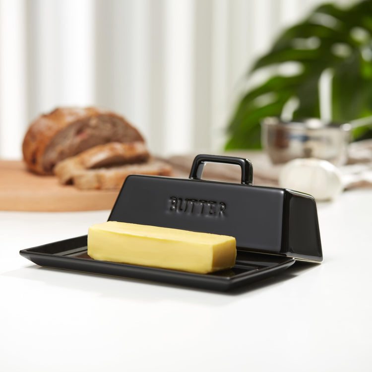 Ceramic Butter Dish with Lid