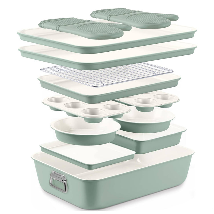 Nonstick Stackable Bakeware Set (13 Count)