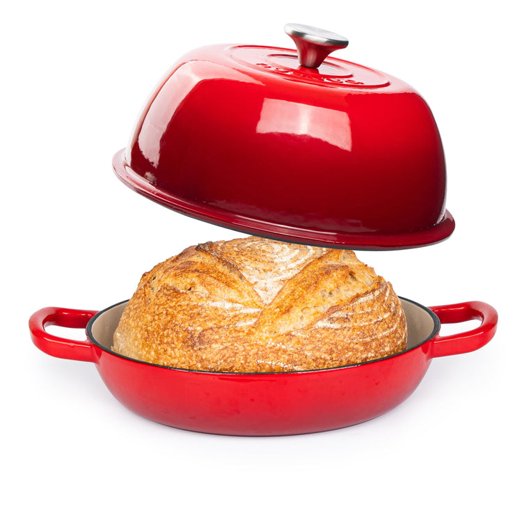 Enamelled Cast Iron Dutch Oven Pot