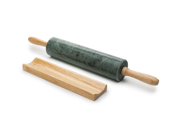 Marble Rolling Pin and Base